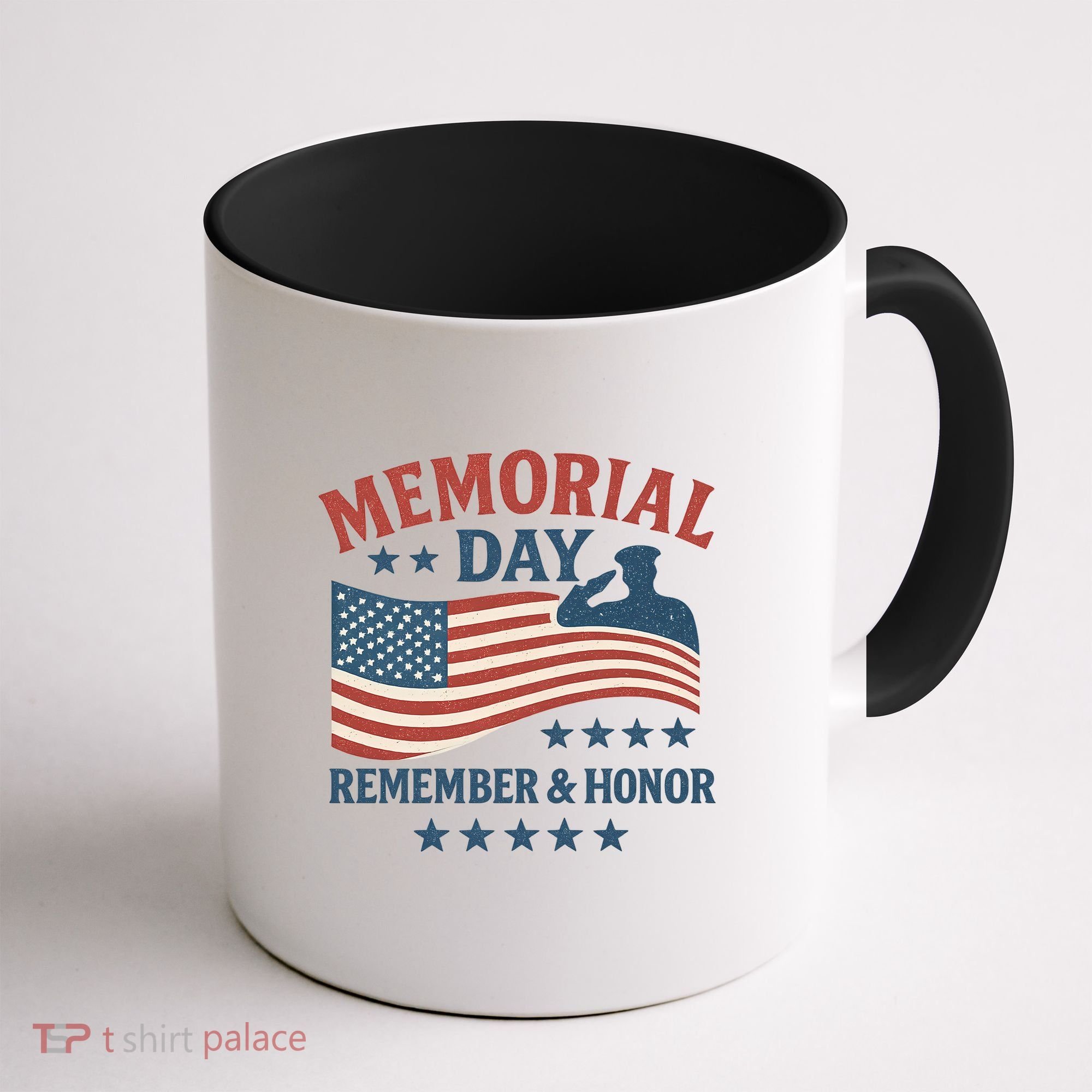 Memorial Day Remember & Honor Coffee Mug