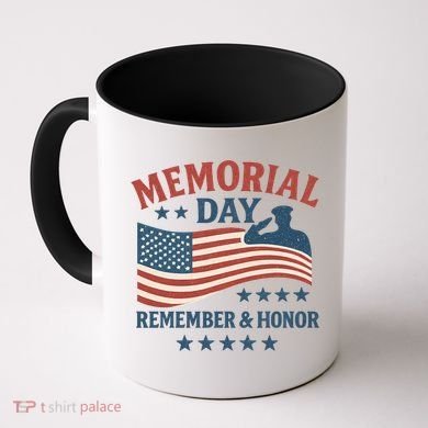Memorial Day Remember & Honor Coffee Mug