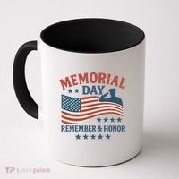Memorial Day Remember & Honor Coffee Mug thumb 0
