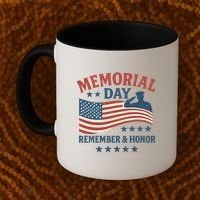 Memorial Day Remember & Honor Coffee Mug thumb 2