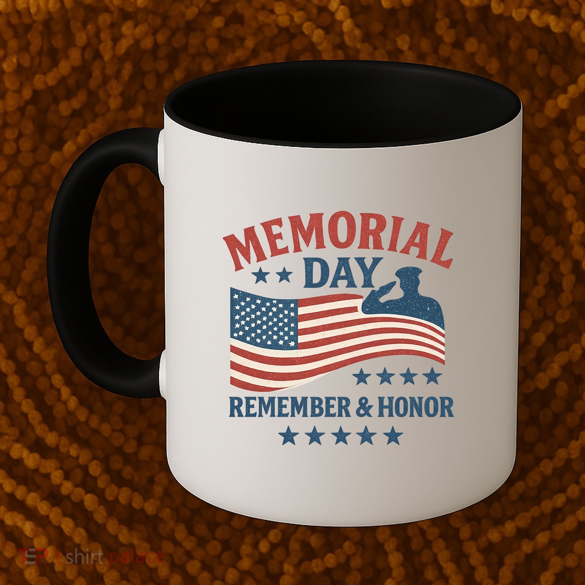 Memorial Day Remember & Honor Coffee Mug