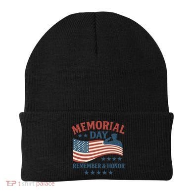 Memorial Day Remember & Honor Beanie