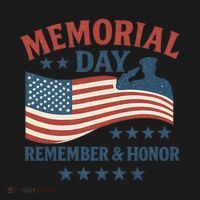 Memorial Day Remember & Honor Polo thumb 3