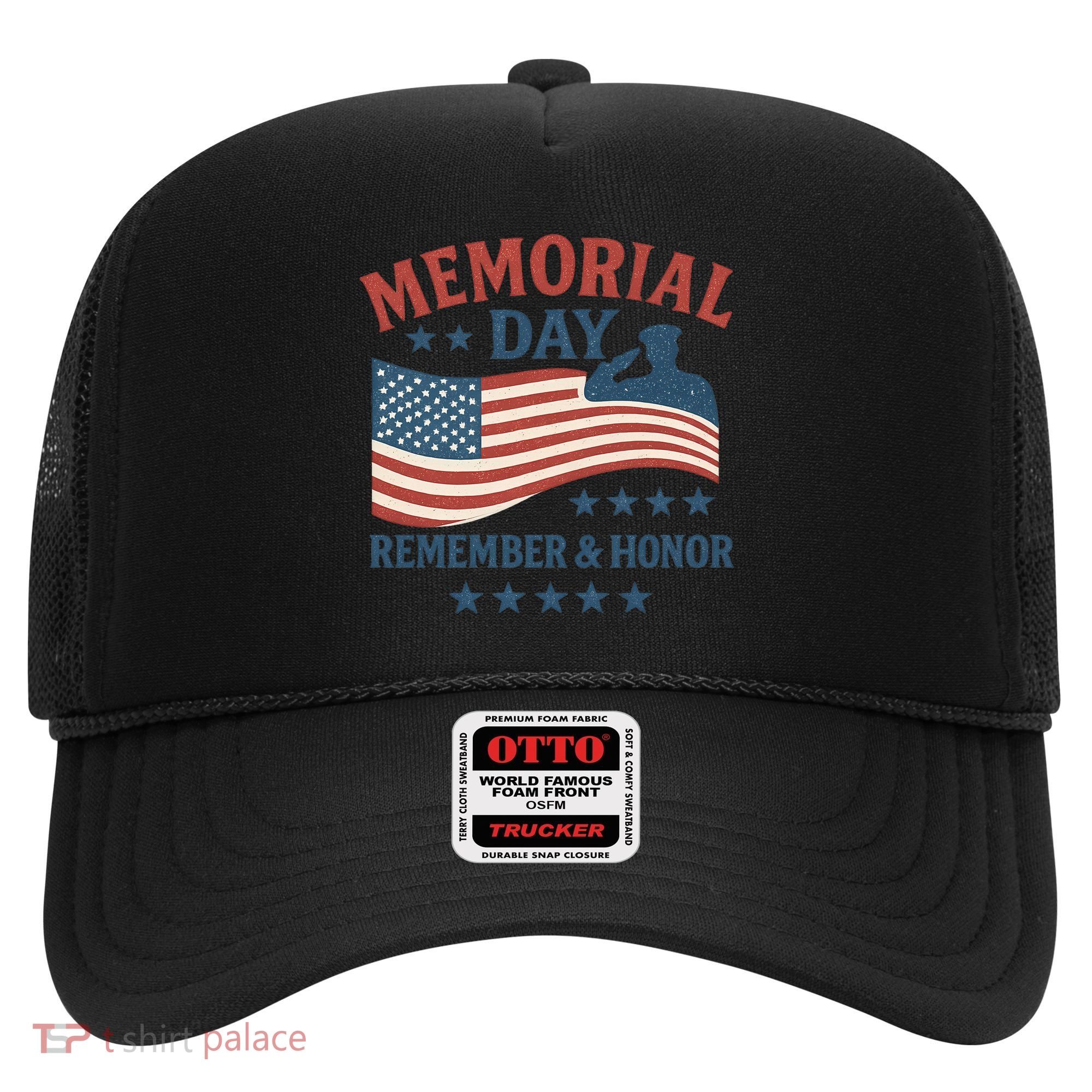 Memorial Day Remember & Honor Hat