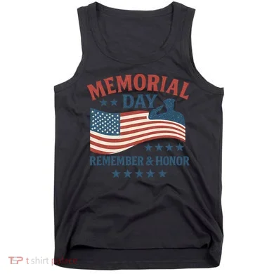 Memorial Day Remember & Honor Tank Top