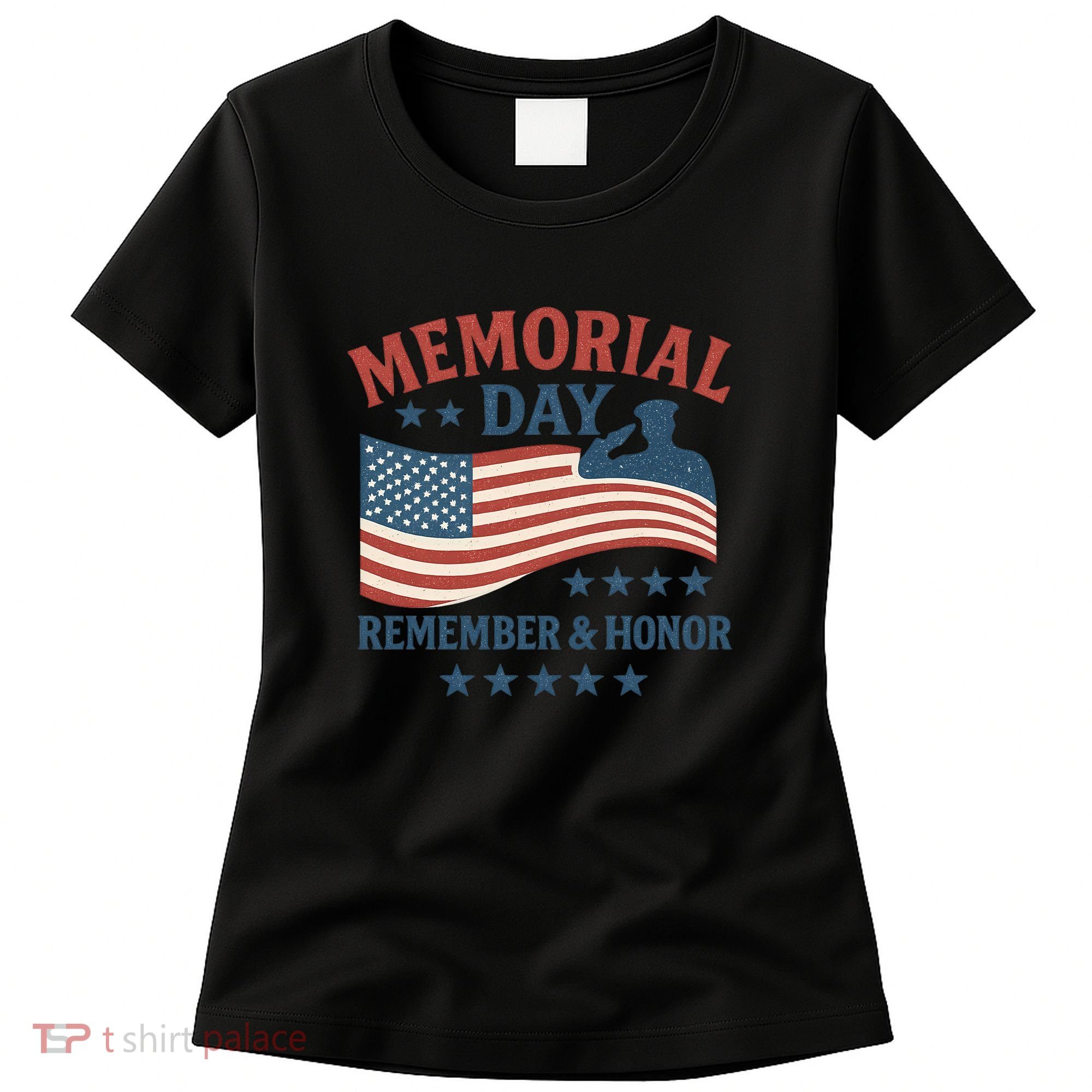 Memorial Day Remember & Honor Women's T-Shirt