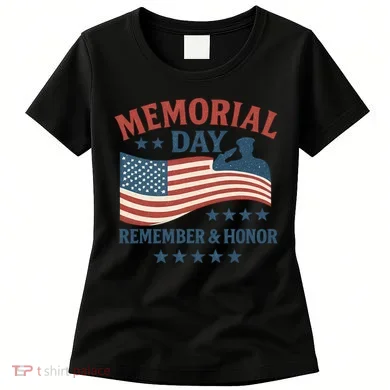 Memorial Day Remember & Honor Women's T-Shirt
