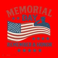 Memorial Day Remember & Honor Santa Hat thumb 1