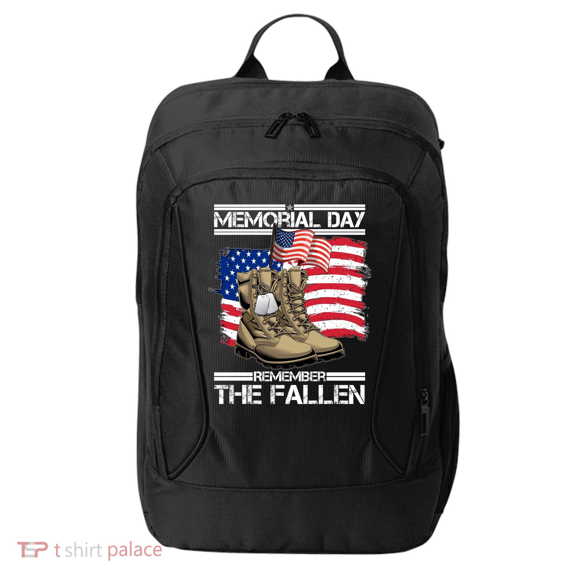Memorial Day Remember The Fallen City Backpack