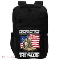 Memorial Day Remember The Fallen Impact Tech Backpack thumb 0