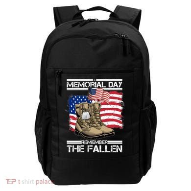 Memorial Day Remember The Fallen Backpack