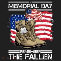 Memorial Day Remember The Fallen Adult Drive Performance Visor thumb 2