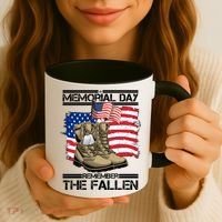 Memorial Day Remember The Fallen Coffee Mug thumb 3