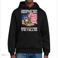 Memorial Day Remember The Fallen District V.I.T. Heavyweight Hoodie thumb 0