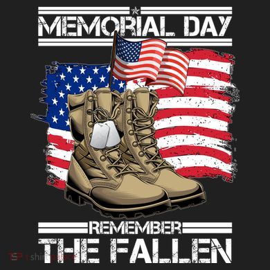 Memorial Day Remember The Fallen Sport-Tek Posi-UV Pro Polo