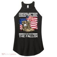 Memorial Day Remember The Fallen Women's Perfect Tri Rocker Tank thumb 0