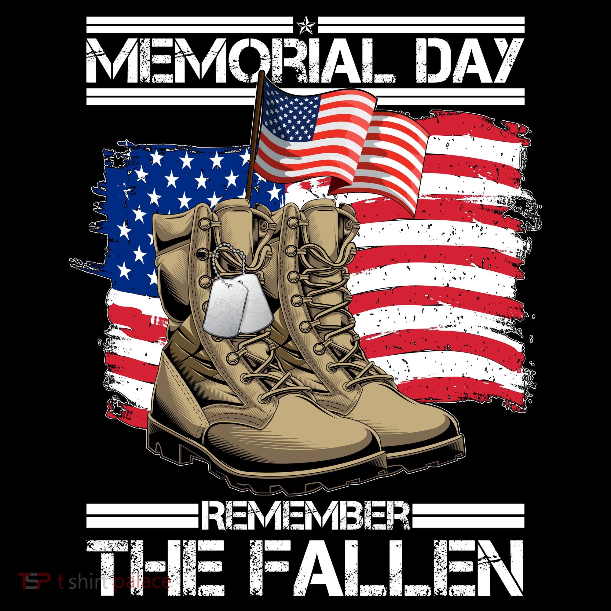 Memorial Day Remember The Fallen Wool Snapback Cap