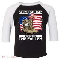 Memorial Day Remember The Fallen Toddler Fine Jersey T-Shirt thumb 0