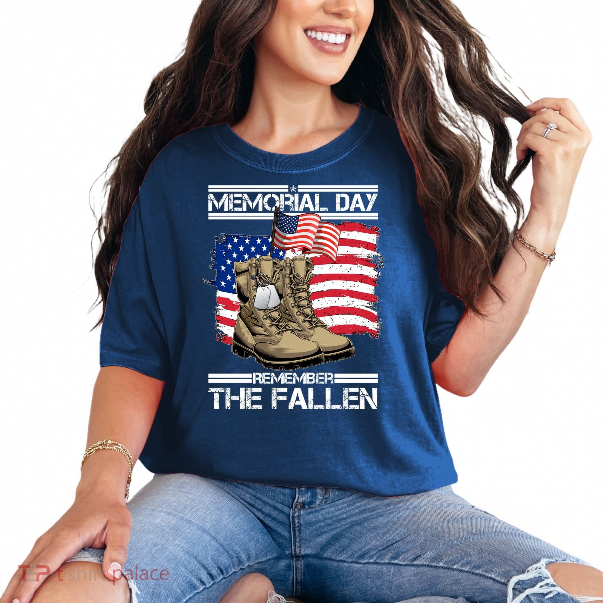 Memorial Day Remember The Fallen Comfort Colors T-Shirt