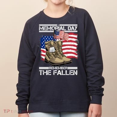 Memorial Day Remember The Fallen Women's Sweatshirt