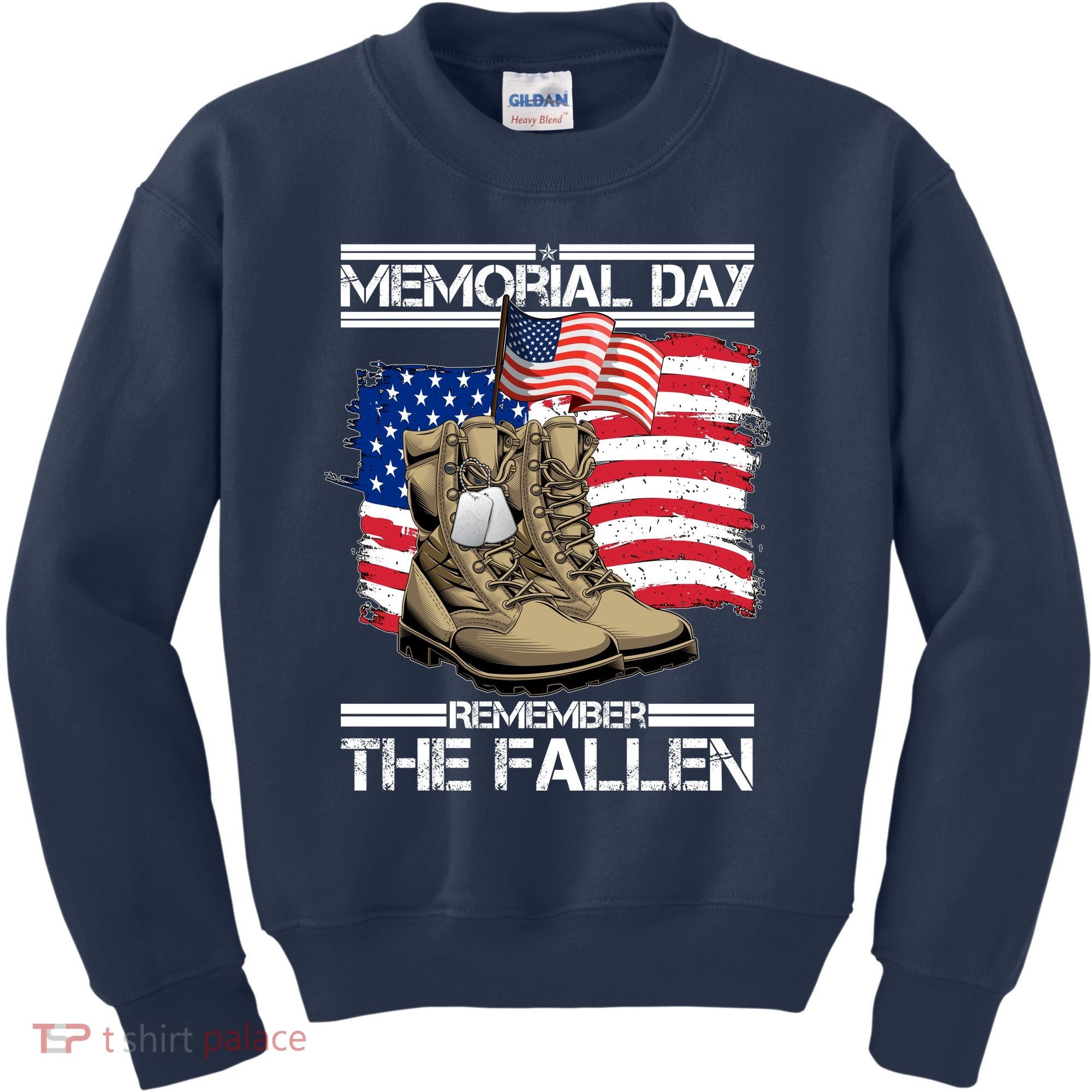 Memorial Day Remember The Fallen Kids Sweatshirt