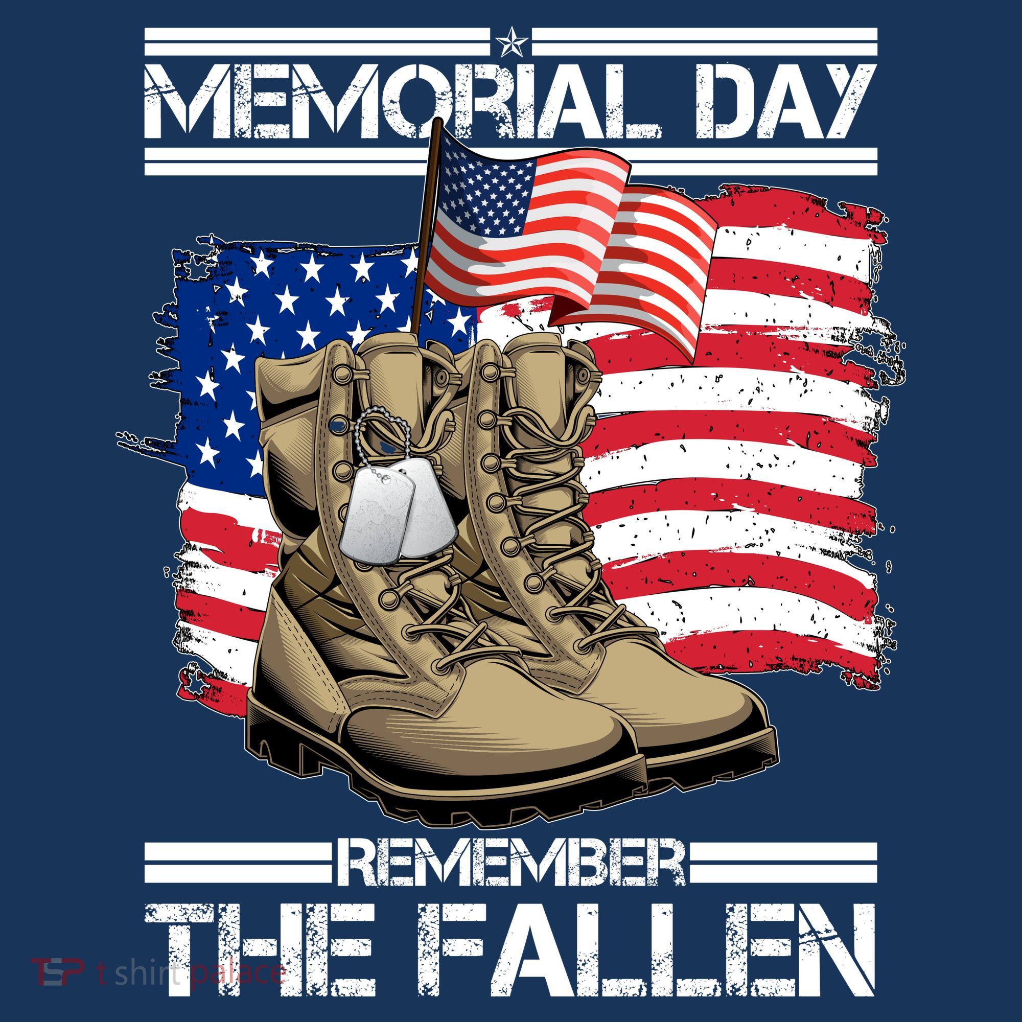 Memorial Day Remember The Fallen Kids Hoodie