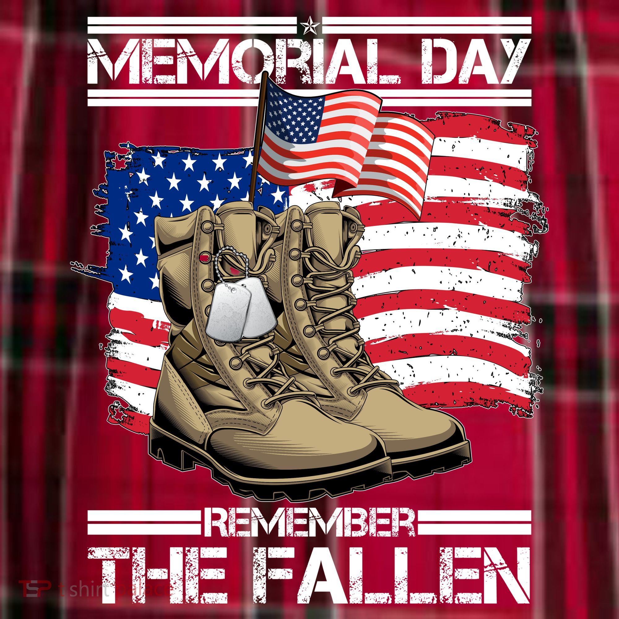 Memorial Day Remember The Fallen Women's Flannel Plaid Pajama Pants