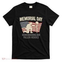 Memorial Day Remembering Our Fallen Heroes T-Shirt thumb 0