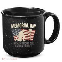 Memorial Day Remembering Our Fallen Heroes 15oz Campfire Ceramic Mug thumb 0