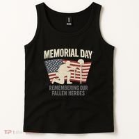 Memorial Day Remembering Our Fallen Heroes Tank Top thumb 2