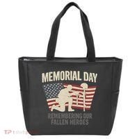 Memorial Day Remembering Our Fallen Heroes Tote Bag thumb 0
