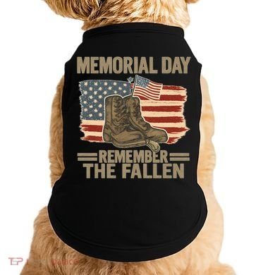Memorial Day - Remember the Fallen Doggie Tank