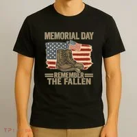 Memorial Day - Remember the Fallen T-Shirt thumb 3