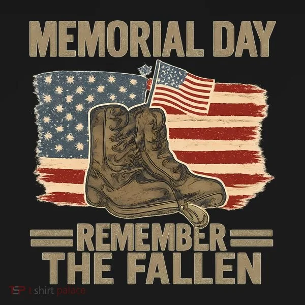 Memorial Day - Remember the Fallen T-Shirt