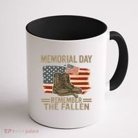 Memorial Day - Remember the Fallen Coffee Mug thumb 1