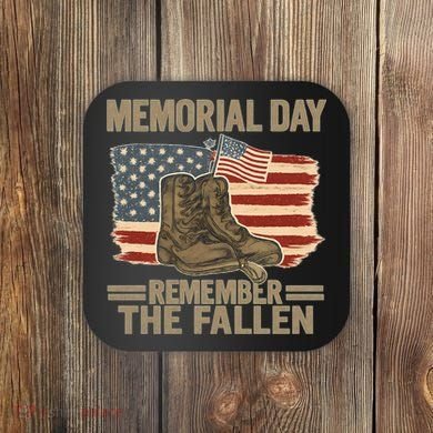 Memorial Day - Remember the Fallen Coaster