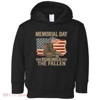 Memorial Day - Remember the Fallen Toddler Hoodie thumb 0