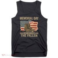 Memorial Day - Remember the Fallen Tank Top thumb 0