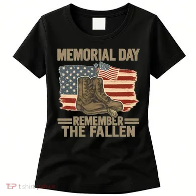 Memorial Day - Remember the Fallen Women's T-Shirt
