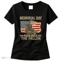 Memorial Day - Remember the Fallen Women's T-Shirt thumb 0