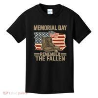 Memorial Day - Remember the Fallen Kids T-Shirt thumb 0