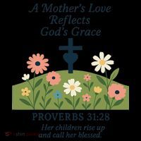 Mothers Day Reflects Gods Grace Faith Coffee Mug thumb 5