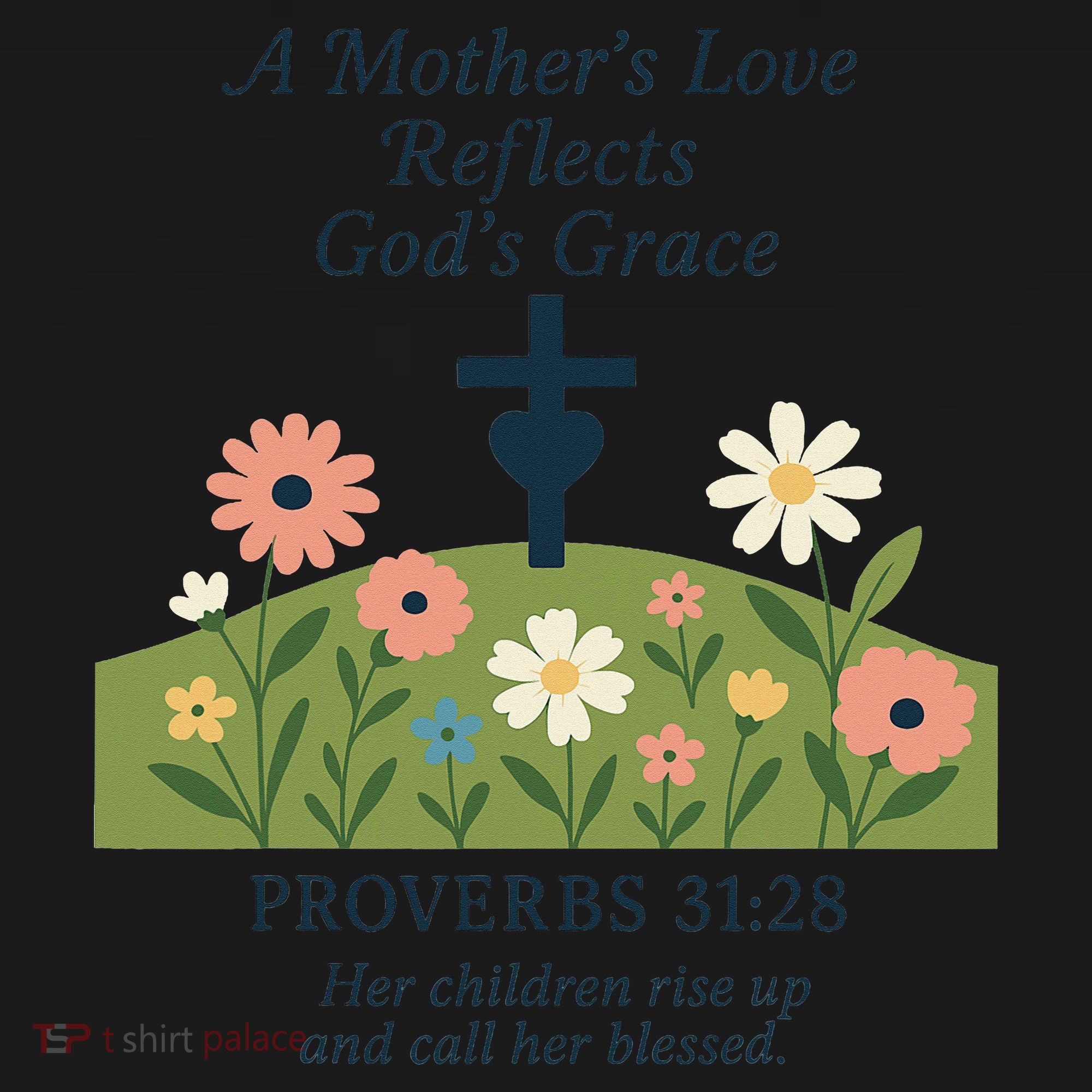 Mothers Day Reflects Gods Grace Faith Women's Hoodie
