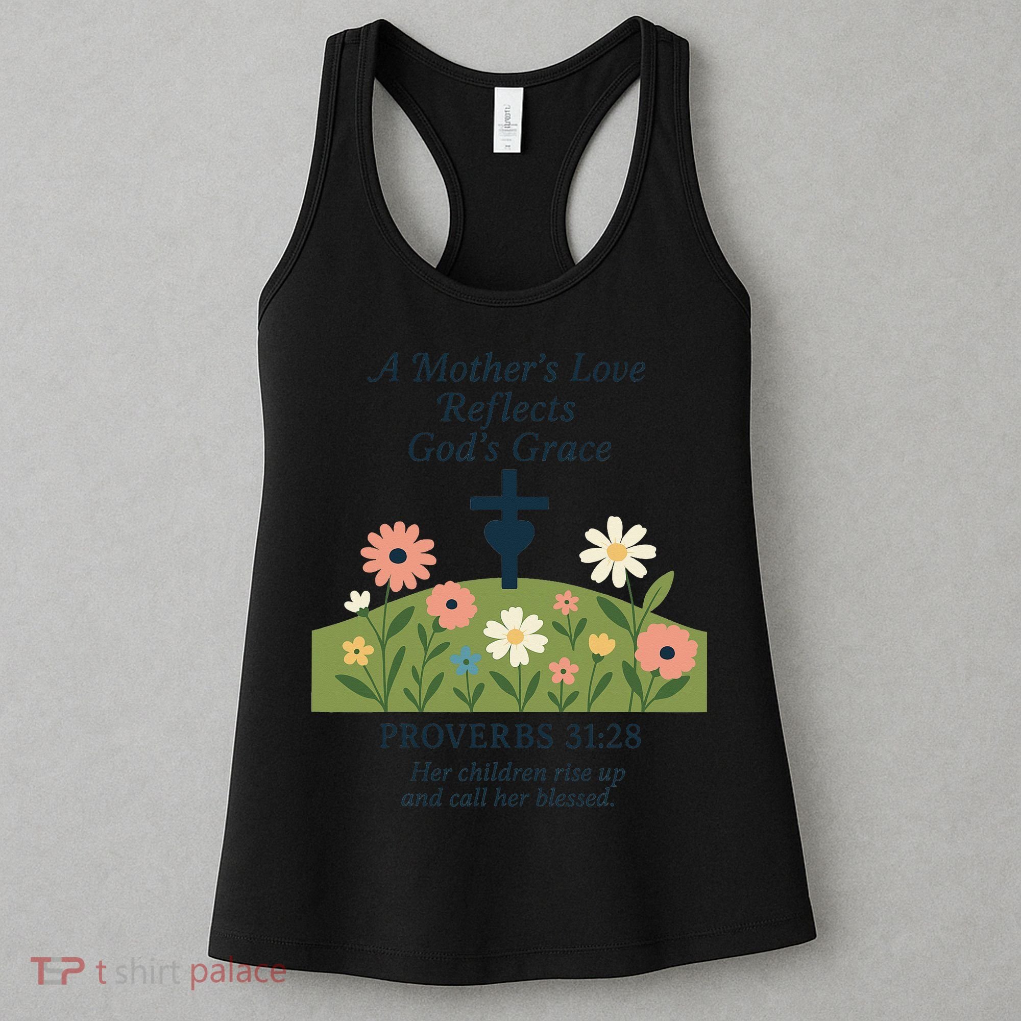 Mothers Day Reflects Gods Grace Faith Women's Tank Top