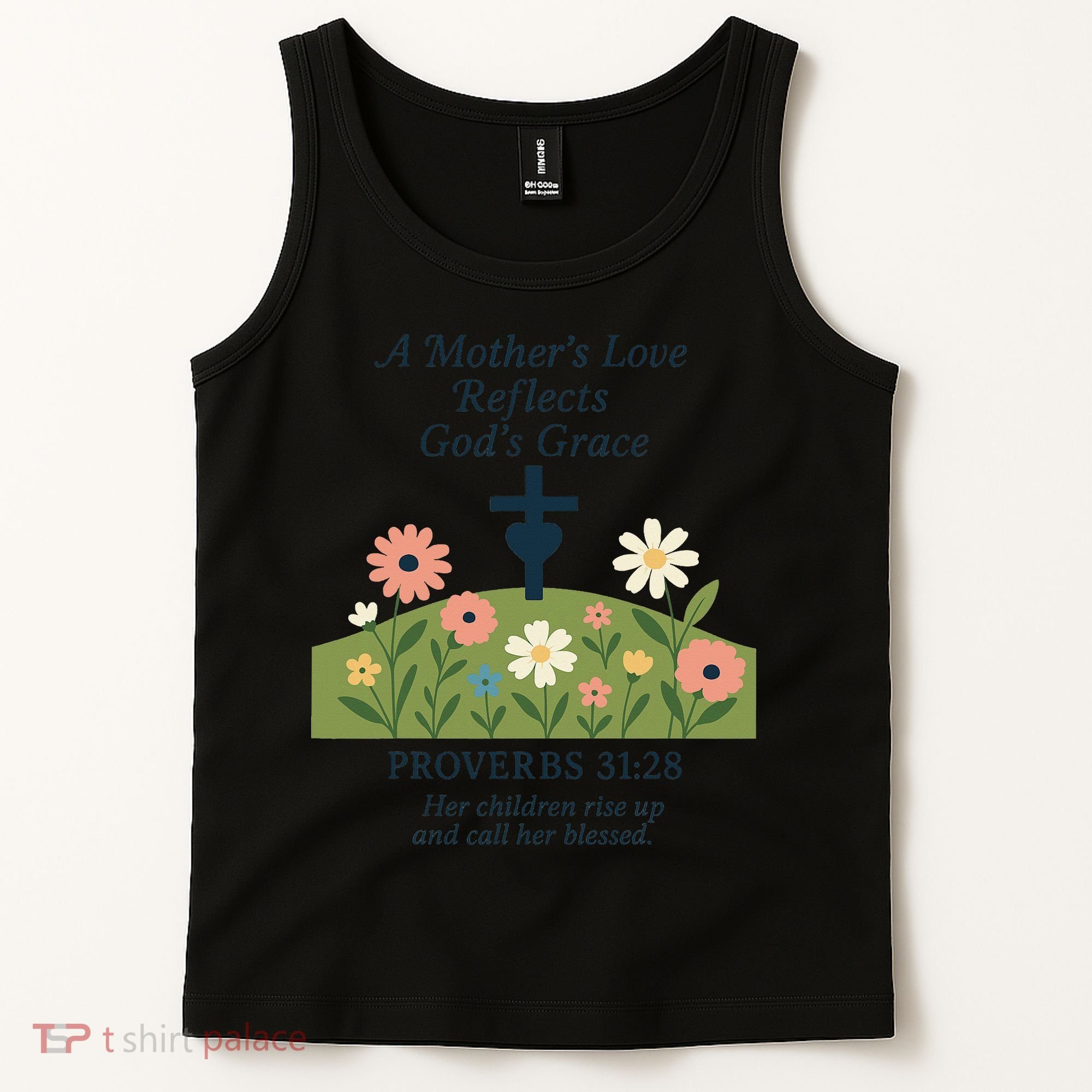 Mothers Day Reflects Gods Grace Faith Tank Top