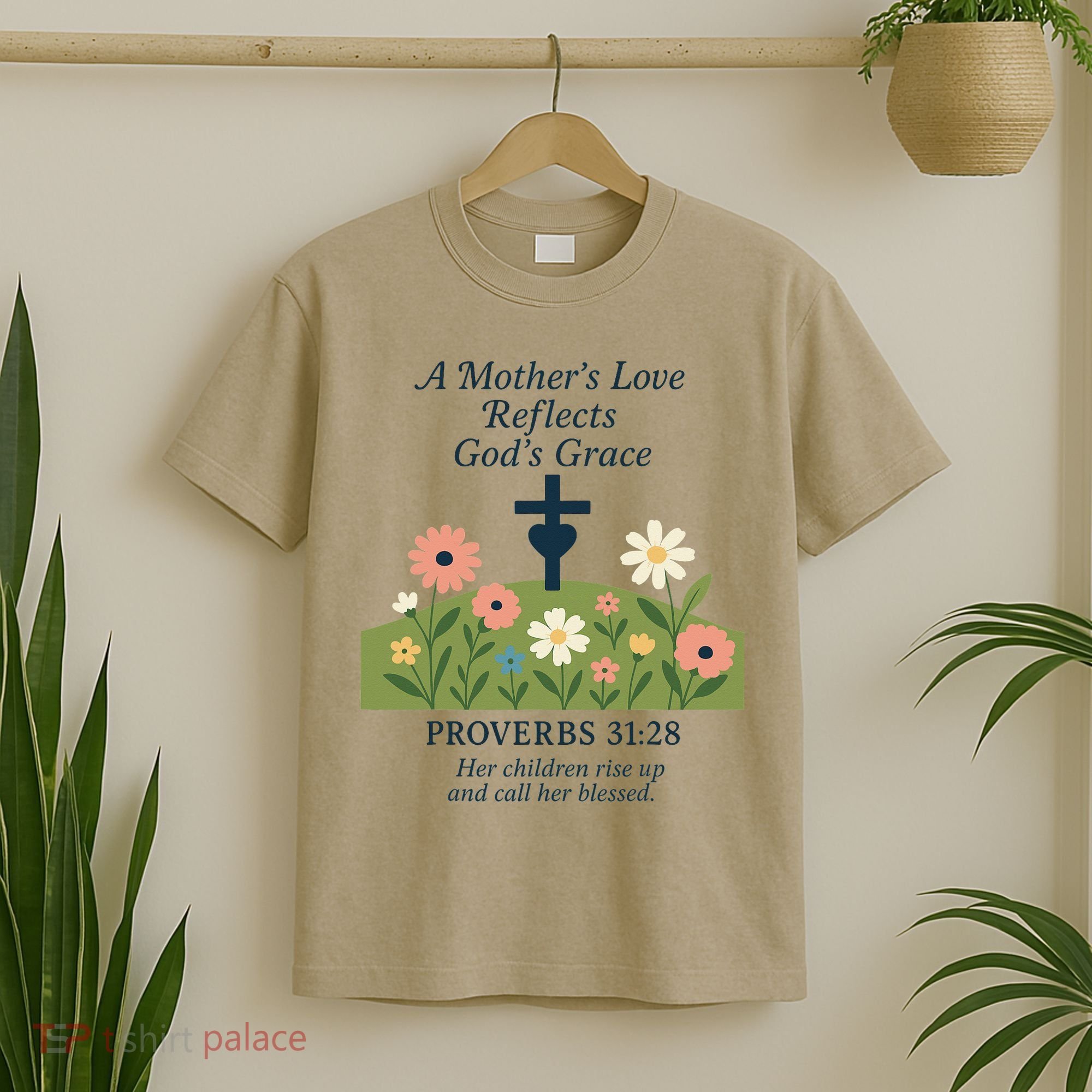 Mothers Day Reflects Gods Grace Faith T-Shirt