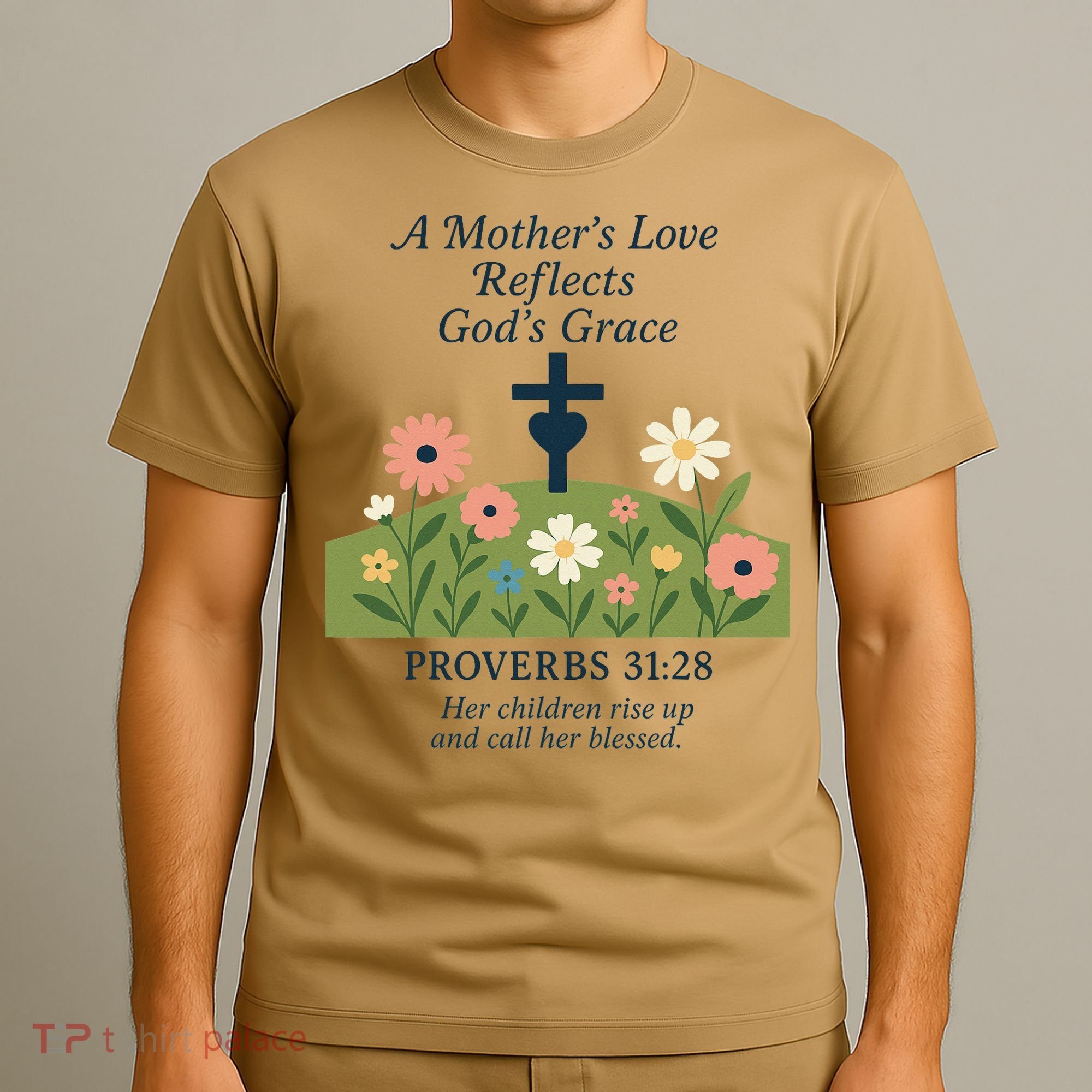 Mothers Day Reflects Gods Grace Faith T-Shirt