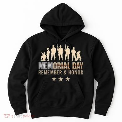 Memorial Day Remember & Honor Hoodie