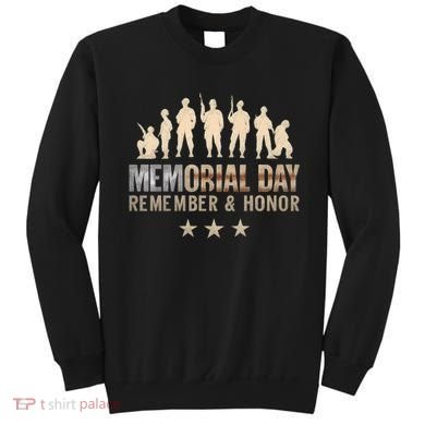Memorial Day Remember & Honor Sweatshirt