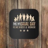 Memorial Day Remember & Honor Coaster thumb 0